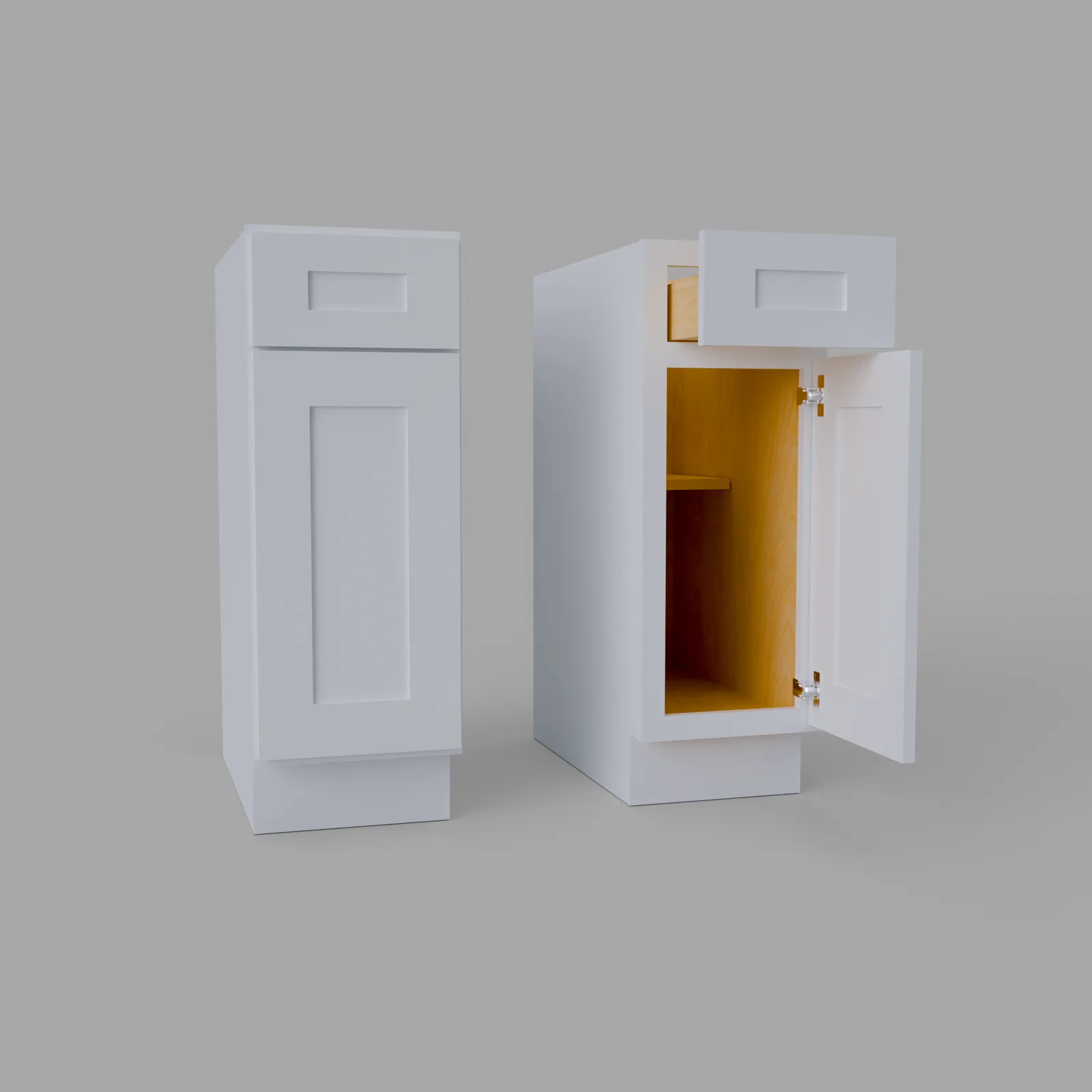 Shaker Base Cabinet 34.5" H x 24" D