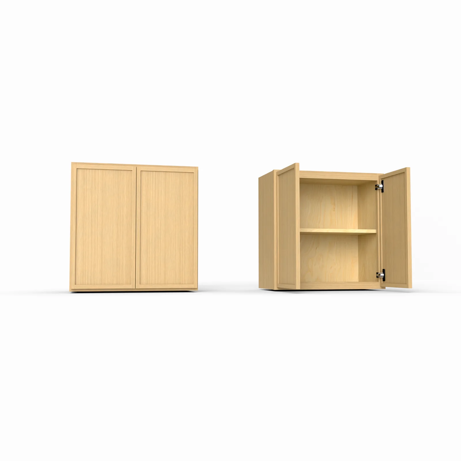 Slim Frame Shaker 24” H x 12” D Over Microwave Wall Cabinet