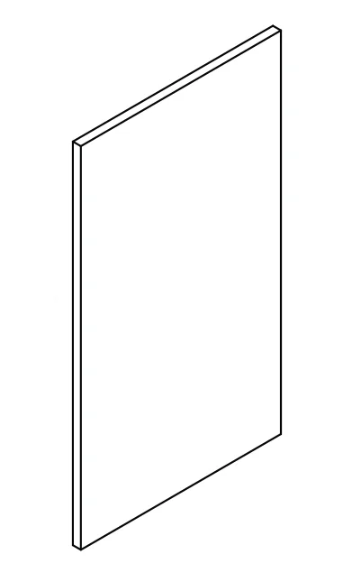 Stacker Plate for Modular Pantry Cabinet 3/4”