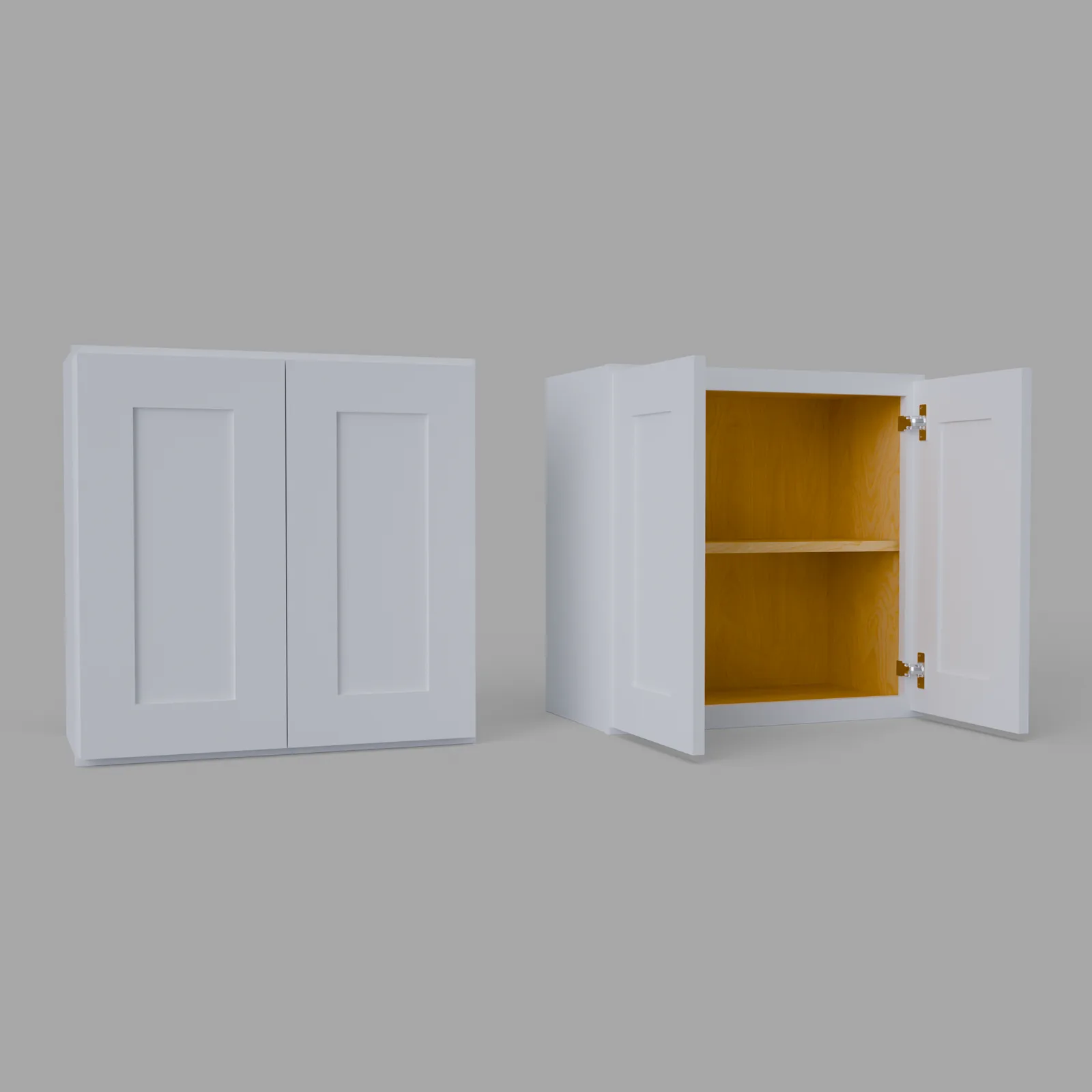 Shaker 24” H x 12” D Over Microwave Wall Cabinet
