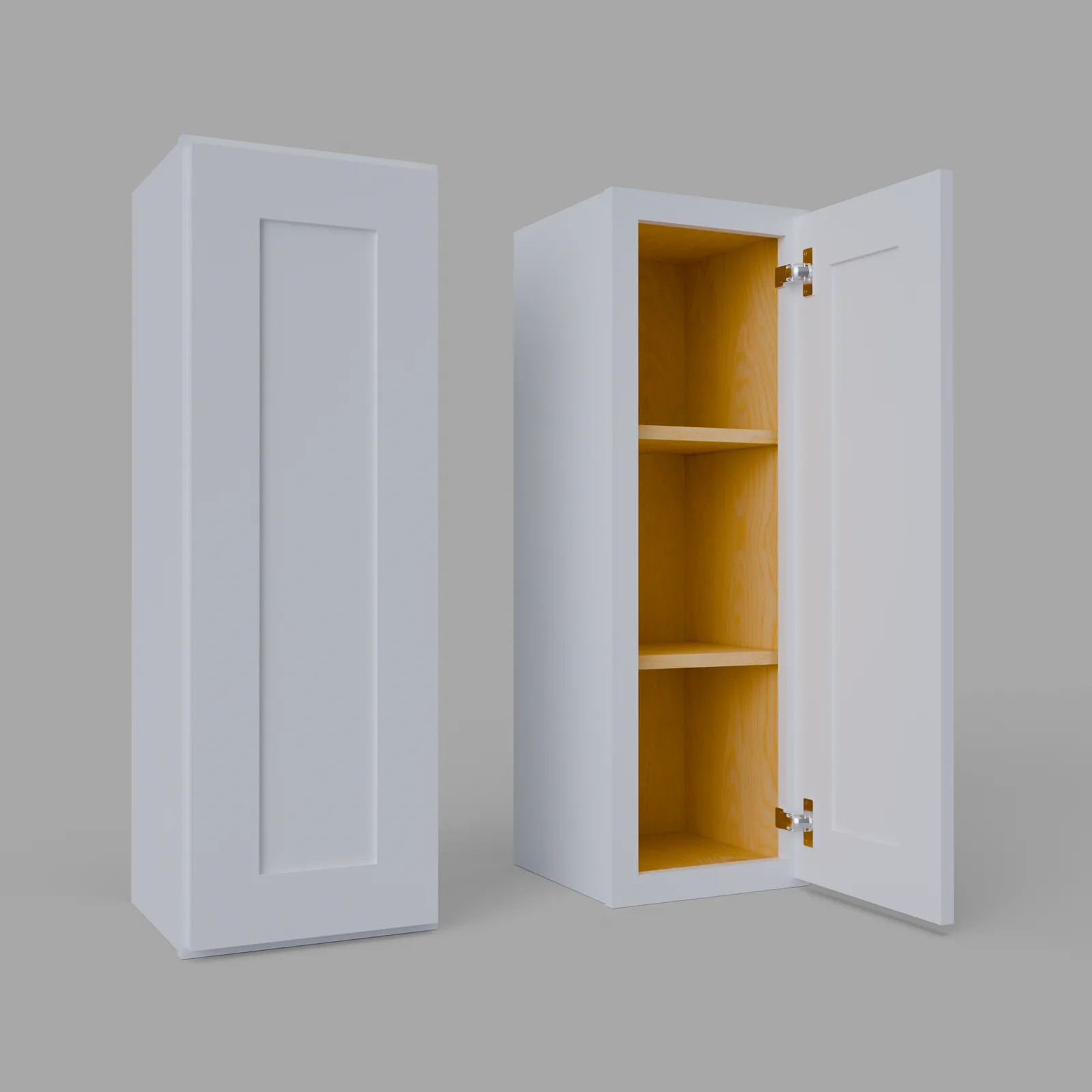 Shaker 36” H x 12” D Wall Cabinet